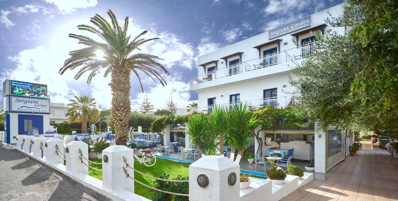 Sergiani Garden Hotel Apartments Stalida Exteriér fotografie