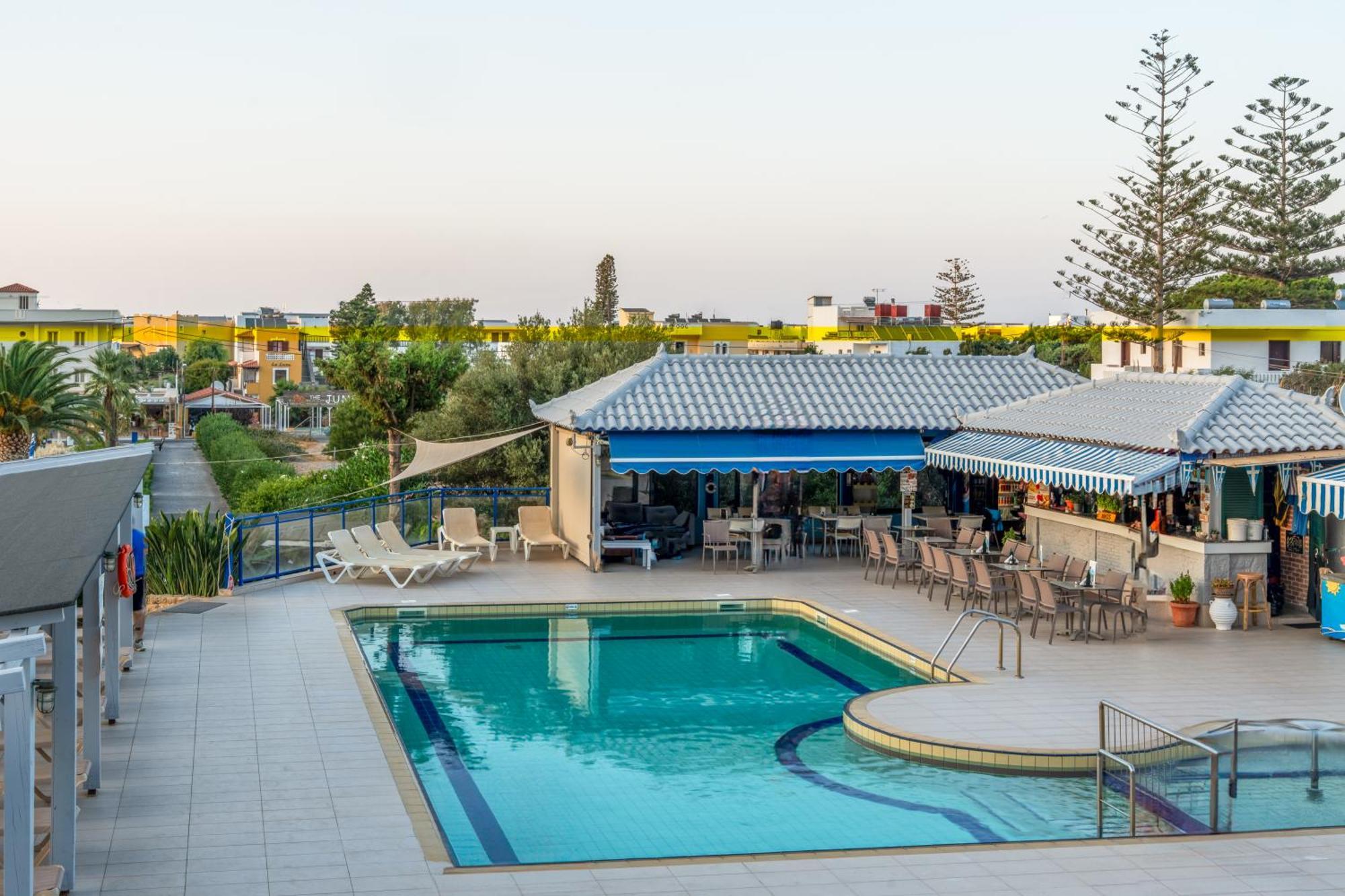 Sergiani Garden Hotel Apartments Stalida Exteriér fotografie